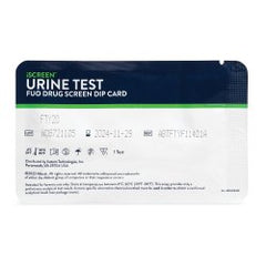 Drugs of Abuse Test Kit iScreen® AMP, BAR, BZO, COC, mAMP/MET, MDMA, MTD, MOP300, OXY, PCP, TCA, THC 25 Tests CLIA Waived BOX OF 25 MK-1225437