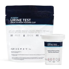 Drugs of Abuse Test Kit iScreen® AMP, COC, mAMP/MET, OPI2000 25 Tests CLIA Waived BOX OF 25 MK-1225439