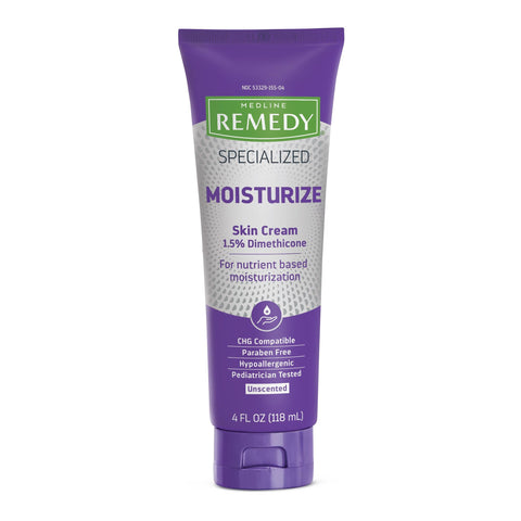Hand and Body Moisturizer Medline Remedy® Specialized Moisturize 4 oz. Tube Orange Vanilla Scent Cream CHG Compatible (12/CS) MK-1225498