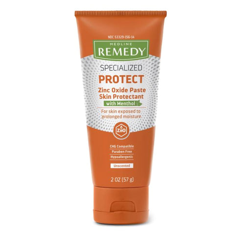 Skin Protectant Medline Remedy® Specialized Protect 4 oz. Tube Unscented Paste CHG Compatible (12/CS) MK-1225516