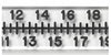 Diagnostic Lead Ruler Acrylic 45 cm, 1/4" thick x 1-3/8" high For use with Radiopaque X-Ray Each MK-1226848