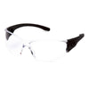 Safety Glasses TruLock™ Wraparound Uncoated Clear Tint Polycarbonate Lens Clear / Black Frame Over Ear One Size Fits Most MK-1226942