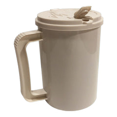 McKesson  22 oz. Plastic Insulated Drinking Mug Gray Reusable W/STRAW GRY 22OZ (60/CS) MK-1227641