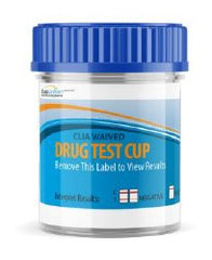 Drugs of Abuse Test Kit DrugConfirm™ AMP1000, BUP10, BZO300, COC300, mAMP1000/MET, MDMA500, MTD300, MOP2000, OXY100, THC50 25 Tests CLIA Waived Box of 25 MK-1228496