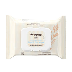 Baby Wipe Aveeno® Baby Soft Pack Unscented 25 Count HAND & FACE(25/PK) MK-1228863