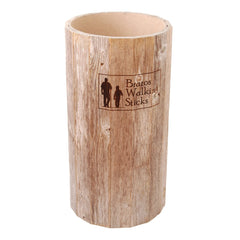 Brazos™ Walking Sticks Display Stand For Walking Sticks ROUND BARNWOOD MK-1229066
