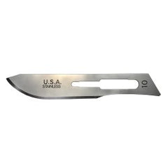Surgical Blade AccuThrive® Coated Stainless Steel No. 10 Sterile CT/CS MK-1229828