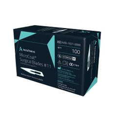 Surgical Blade AccuThrive® Coated Stainless Steel No. 11 Sterile Case of 500 MK-1229830