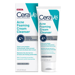 Acne Treatment CeraVe® Acne Foaming Cream Cleanser 5 oz. Cream MK-1229987