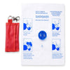 CPR Face Shield MedSource Key Chain Style 2 X 2 X 1 Inch Single Patient Use MK-1230001