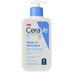Baby Shampoo and Body Wash CeraVe® 8 oz. Pump Bottle Unscented MK-1230005