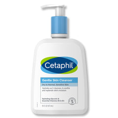 Facial Cleanser Cetaphil® Gentle Skin Cleanser Lotion 16 oz. Pump Bottle Unscented MK-1230038