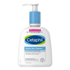 Facial Cleanser Cetaphil® Gentle Skin Cleanser Lotion 8 oz. Pump Bottle Unscented MK-1230039