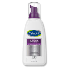 Facial Cleanser Cetaphil® Derma Control™ Oil Removing Foaming 8 oz. Pump Bottle Gentle Scent MK-1230045