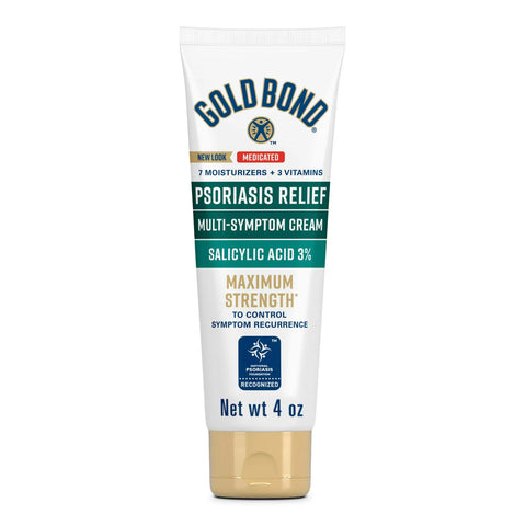 Psoriasis Cream Gold Bond® Psoriasis Relief 4 oz. Tube Unscented Cream MK-1230686