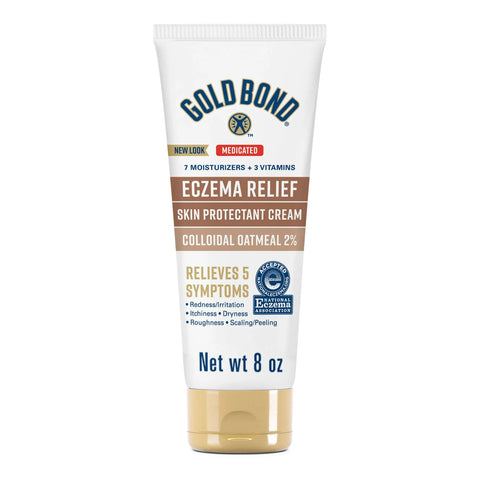 Skin Protectant Gold Bond® Eczema Relief 8 oz. Tube Unscented Cream MK-1230694