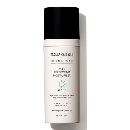 Facial Moisturizer with Sunscreen MDSolarsciences™ Daily Perfecting SPF30 1.7 oz. Pump Bottle Scented Lotion  (6/PK 8PK/CS) MK-1230938