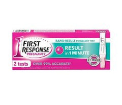 Reproductive Health Test Kit First Response® hCG Pregnancy Test 2 Tests CLIA Waived BOX OF 1 MK-1231265