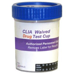 Drugs of Abuse Test Kit SafeCup™ III AMP, BZO, COC, mAMP/MET, OPI, THC 25 Tests CLIA Waived CASE OF 1 MK-1231680