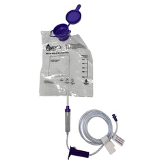 McKesson Gravity Feeding Bag Set with ENFit™ Connector 500 mL Layered Laminate (30/CS) MK-1231817