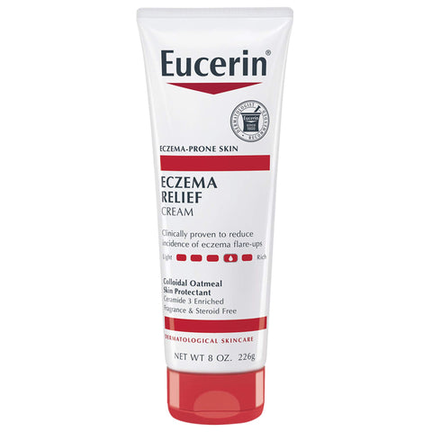 Eczema Cream Eucerin® Eczema Relief 8 oz. Tube Unscented Cream MK-1231867