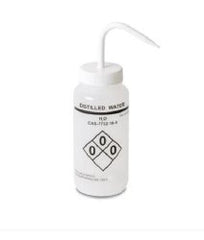 Safety Wash Bottle Distilled Water Label / Vented LDPE / Polypropylene 500 mL PACK OF 2 MK-1232295