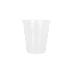 McKesson 3 oz. Plastic Drinking Cup Clear Disposable  PLAS DISP CLR 3OZ (100/BX 25BX/CS) MK-1233148