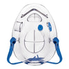 Oxygen Mask POM® Elite Elongated Style Adult One Size Fits Most Adjustable Head Strap / Nose Clip MK-1233196