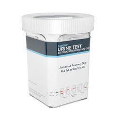 Drugs of Abuse Test Kit iScreen™ Square Cup AMP, BUP, BZO, COC, mAMP/MET, MDMA, MTD, OPI300, OXY, THC (CR, OX, SG) 25 Tests CLIA Non-Waived BOX OF 25 MK-1234034