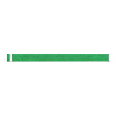 Identification Wristband Short Stay® Write On Band Adhesive Closure No Legend ONTYVEK ADLT/PD GRN (1000/BX) MK-1234169