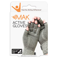Compression Glove IMAK® Compression Active Open Finger Medium Wrist Length Hand Specific Pair  (36PR/CS) MK-1234351
