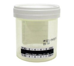 Specimen Container with Temperature Strip Clarity® 90 mL (3 oz.) Screw Cap Patient Information Sterile CASE OF 400 MK-1234782