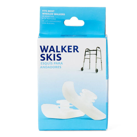 McKesson Walker Ski Gliders For Walker F/WALKER WHT (6PR/CS) MK-1234975