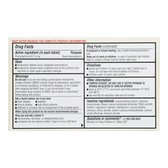 Sinus Relief Foster & Thrive™ 10 mg Strength Tablet 36 per Bottle - 1235085