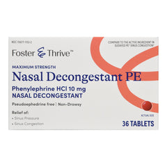 Sinus Relief Foster & Thrive™ 10 mg Strength Tablet 36 per Bottle - 1235085