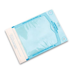 Sterilization Pouch UniPack Ethylene Oxide (EO) Gas / Steam 5-1/4 X 7 Inch Self Seal Paper / Film (200/BX 16BX/CS) MK-1235138