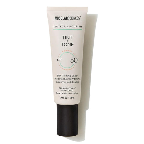 Facial Moisturizer with Sunscreen MDSolarsciences™ Tint + Tone SPF 50 1.7 oz. Tube Scented Cream (1/EA 24EA/CS) MK-1235331