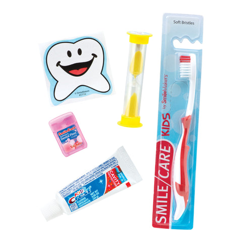 Youth Dental Kit SmileCare™ Premium NonSterile YTH PREMZIP BAG (72/BX) MK-1236423