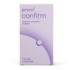 Reproductive Health Test Kit Proov Confirm Pregnanediol Glucuronide (PdG) 5 Test per Kit CLIA Waived CASE OF 840 MK-1236708