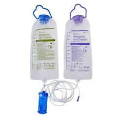 Enteral Feeding Pump Flush Bag Set Kangaroo OMNI™ 1000 mL NonSterile  W/FLUSH BAG 1000ML (30/CS) MK-1236902