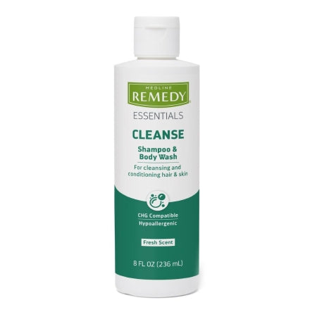 Shampoo and Body Wash Remedy Essentials 8 oz. Flip Top Bottle Citrus Vanilla Scent GEL REMEDY ESSENTIALS 8OZ (36/CS) MK-1237599