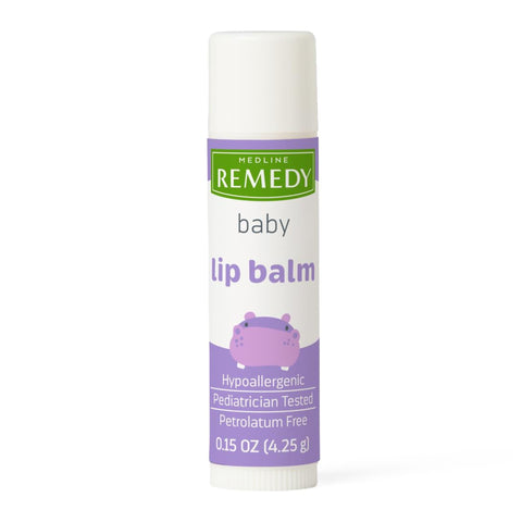 Lip Balm Medline Remedy Baby 0.15 oz. Balm Tube Unflavored (36/CS) MK-1237658