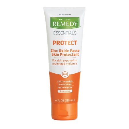Skin Protectant Medline Remedy® Essentials Protect 4 oz. Tube Unscented Paste CHG Compatible (12/CS) MK-1237759