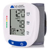 Digital Blood Pressure Monitor MABIS® Adult Cuff Wrist Cloth Fabric Cuff 5.3 to 8.5 inches Mobile Each MK-1237844