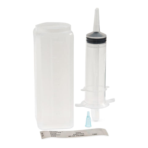 Enteral Feeding Syringe Medline 60 mL Catheter Tip / Luer Adapter Tip Without Safety FEED SYR PISTON BLISTER (30/CS) MK-1238308