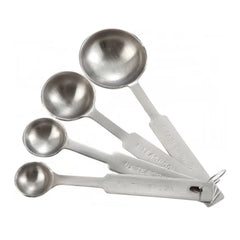 Measuring Spoon Set Winco Stainless Steel WINCO S/STL 4PC D/S MK-1238553