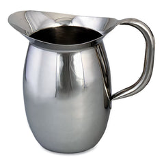 Pitcher Browne Foodservice Hot / Cold 100 oz. Silver  S/STL W/TUBULAR HNDL 3.1QT D/S MK-1238587