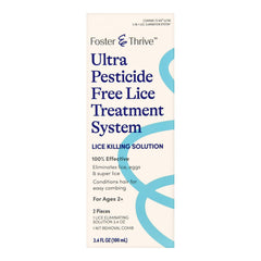 Lice Shampoo Foster & Thrive® 3.4 oz.  TREATMENT, LIQ FT CRM RINSE1% 3.4OZ MK-1238996