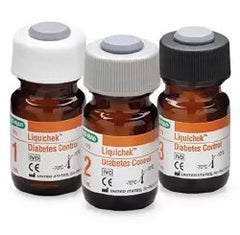 Diabetes Management Test Control Set Liquichek™ Hemoglobin A1C Level 1, 2, 3 3 X 1 mL EACH MK-1240209