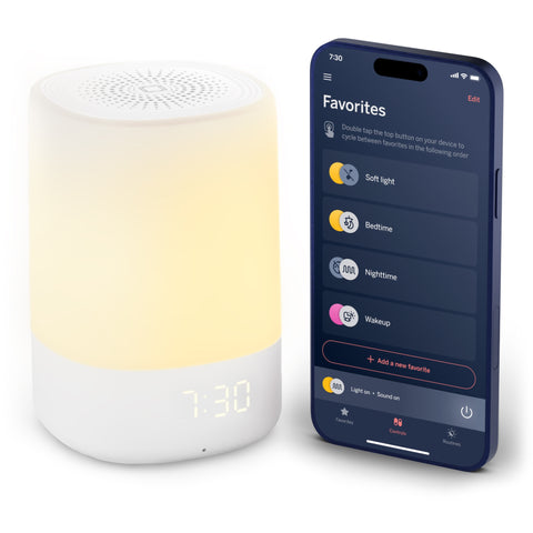 Sound Machine with Night Light Nanit 3-1/2 X 3-1/2 X 5-1/4 Inch MK-1240537